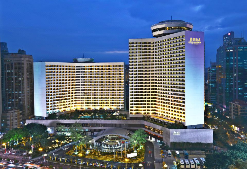 Exterior of Garden Hotel in Guangzhou