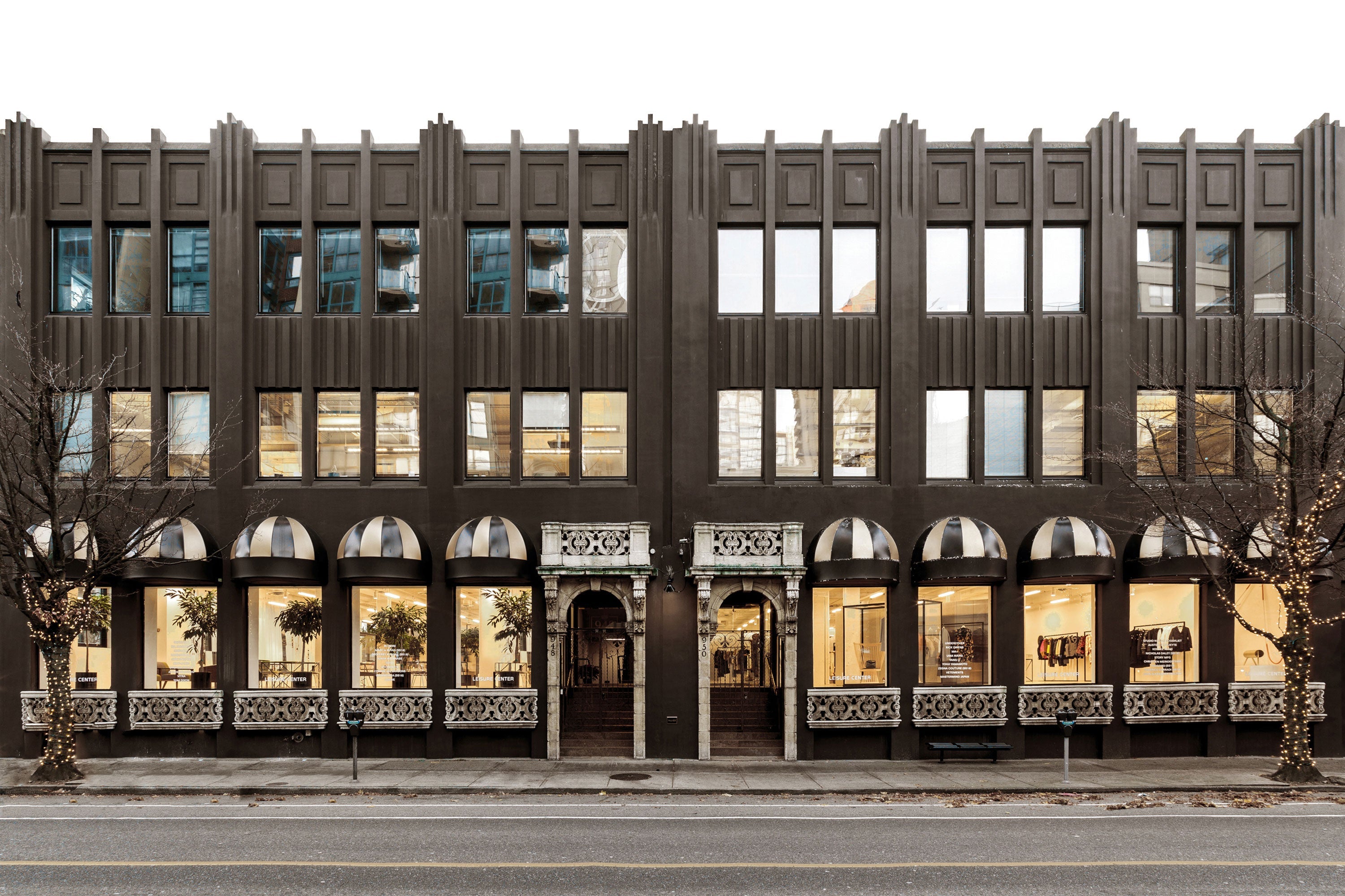 Exterior of Leisure Center at 950 Homer Street in Vancouver